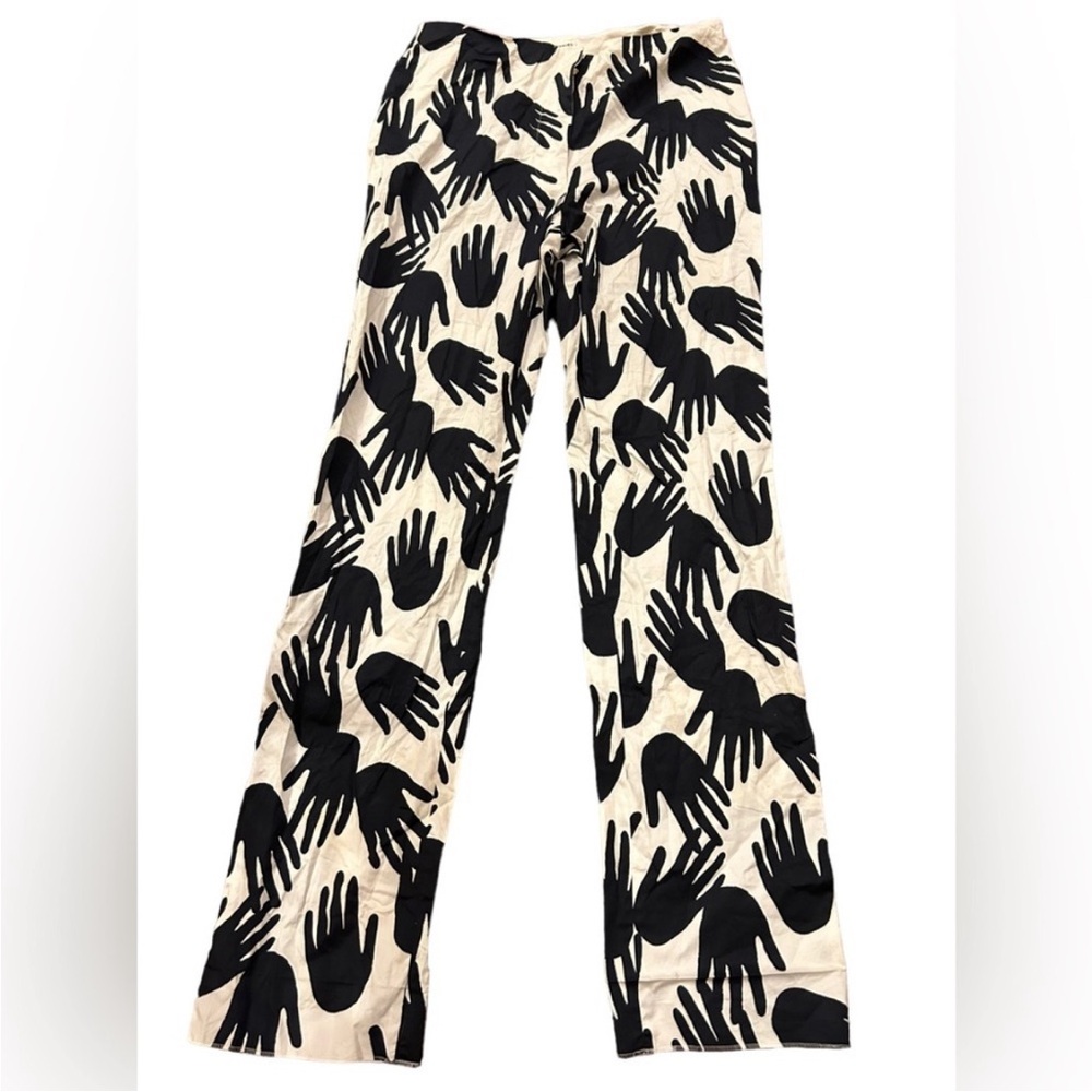 Sonia Rykiel Black and White Handprint Trouser
Pants - Picture 3 of 8